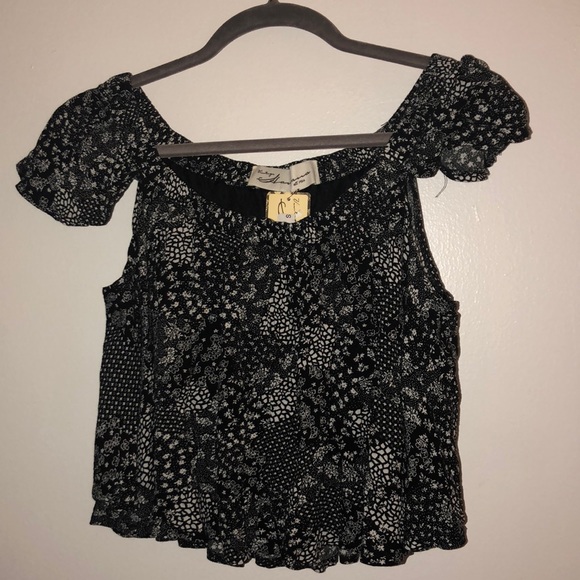 Vintage Havana off the shoulder top - Picture 1 of 8